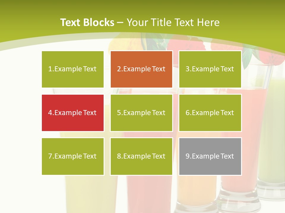 Cherry Citrus Thirsty PowerPoint Template