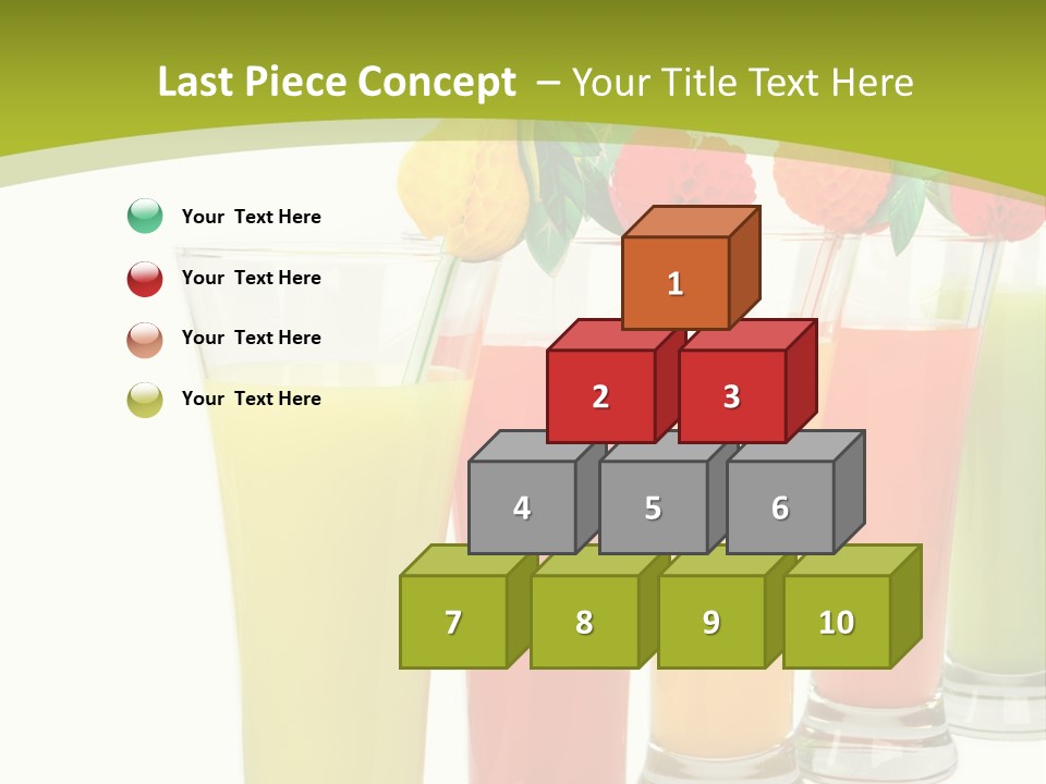 Cherry Citrus Thirsty PowerPoint Template