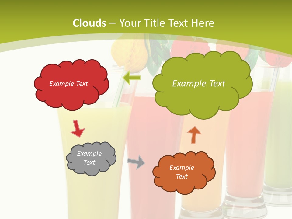 Cherry Citrus Thirsty PowerPoint Template