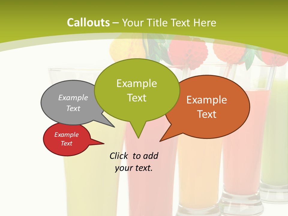 Cherry Citrus Thirsty PowerPoint Template