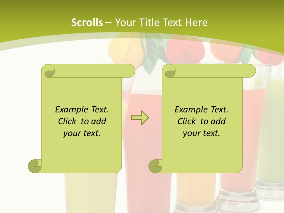 Cherry Citrus Thirsty PowerPoint Template