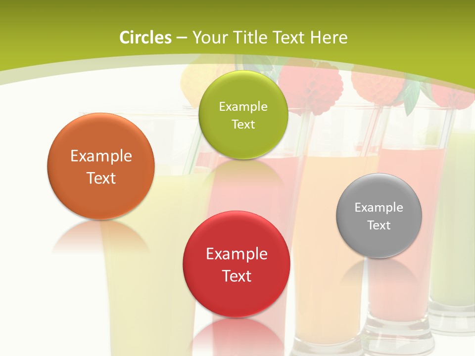 Cherry Citrus Thirsty PowerPoint Template