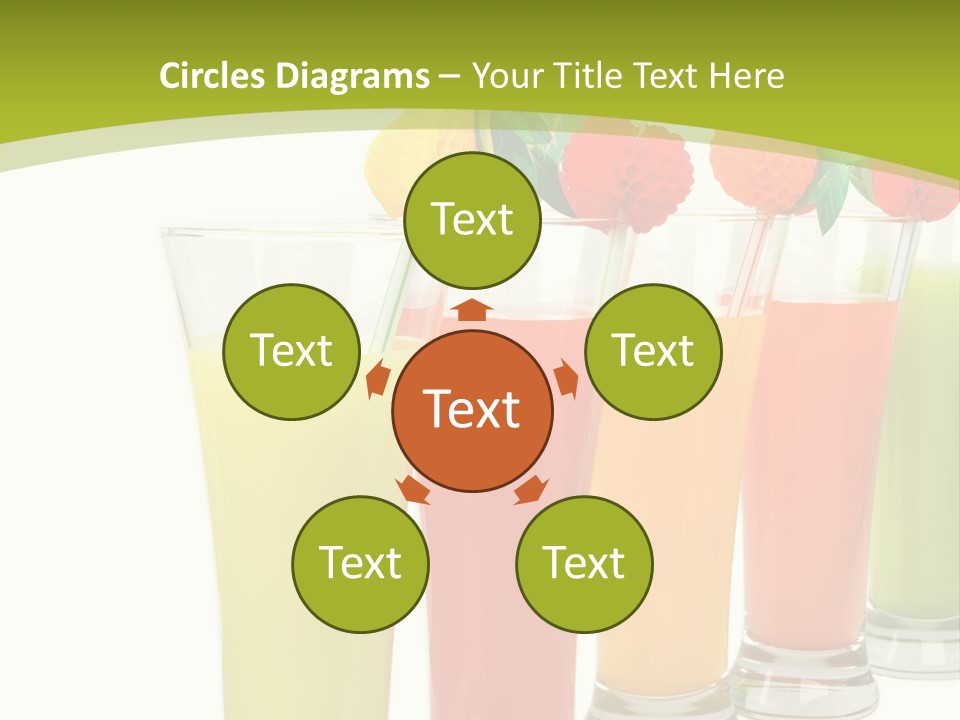 Cherry Citrus Thirsty PowerPoint Template