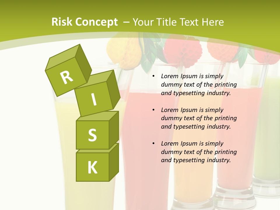 Cherry Citrus Thirsty PowerPoint Template