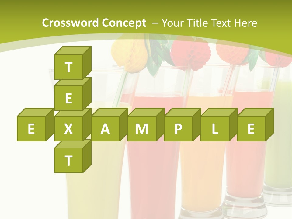 Cherry Citrus Thirsty PowerPoint Template