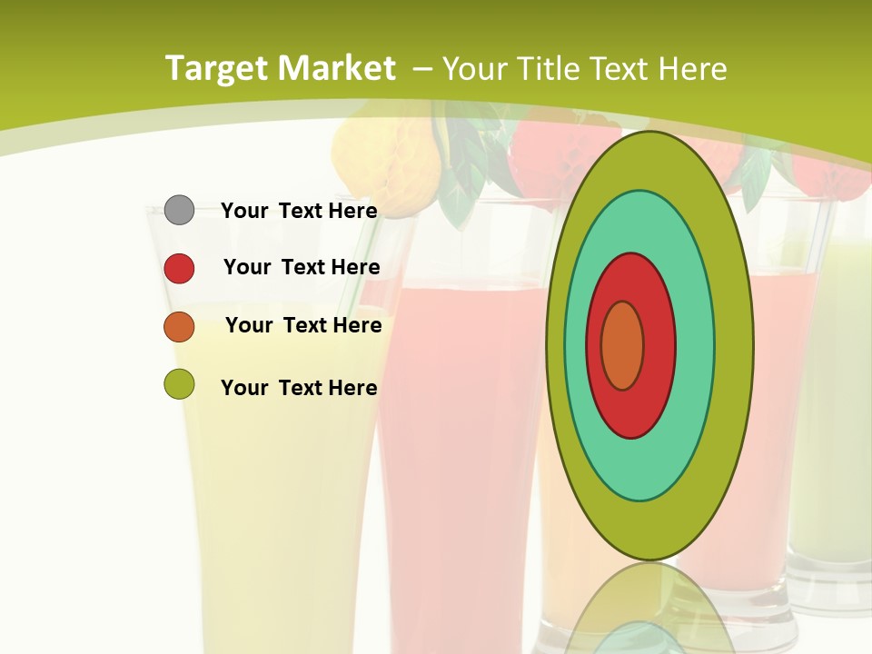 Cherry Citrus Thirsty PowerPoint Template