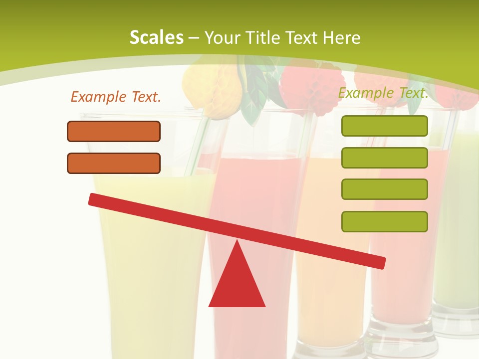 Cherry Citrus Thirsty PowerPoint Template