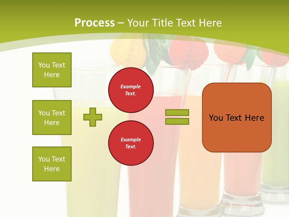 Cherry Citrus Thirsty PowerPoint Template