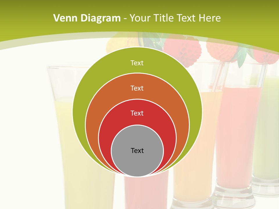 Cherry Citrus Thirsty PowerPoint Template