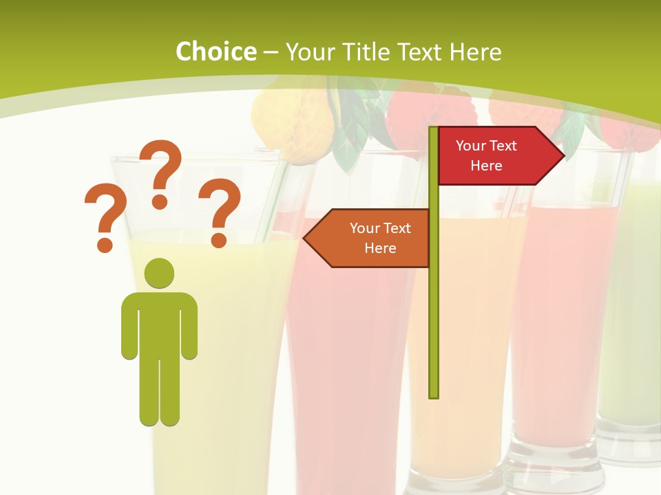 Cherry Citrus Thirsty PowerPoint Template