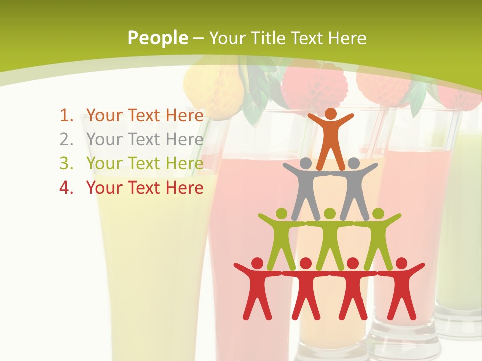 Cherry Citrus Thirsty PowerPoint Template