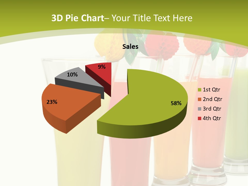 Cherry Citrus Thirsty PowerPoint Template