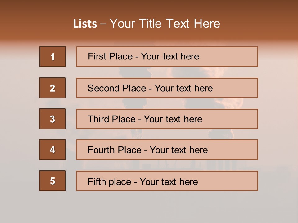 Day Chemical Warming PowerPoint Template