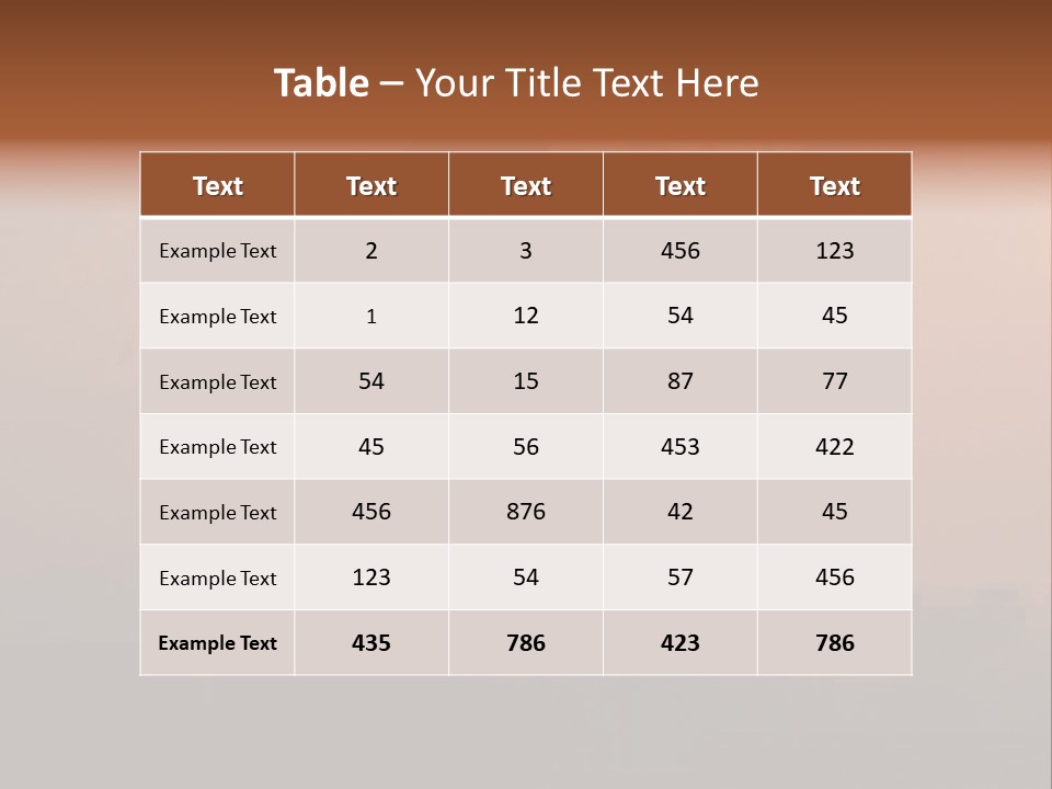 Day Chemical Warming PowerPoint Template