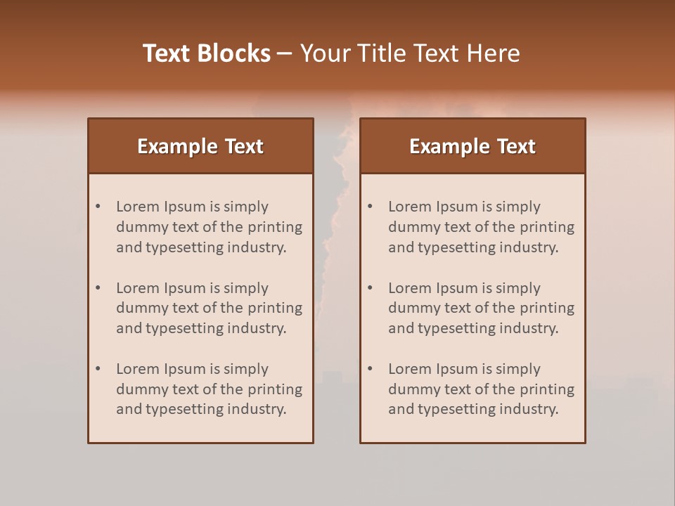 Day Chemical Warming PowerPoint Template