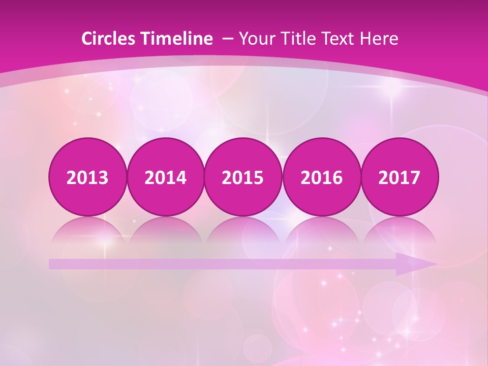 Beautiful Pattern Celebration PowerPoint Template