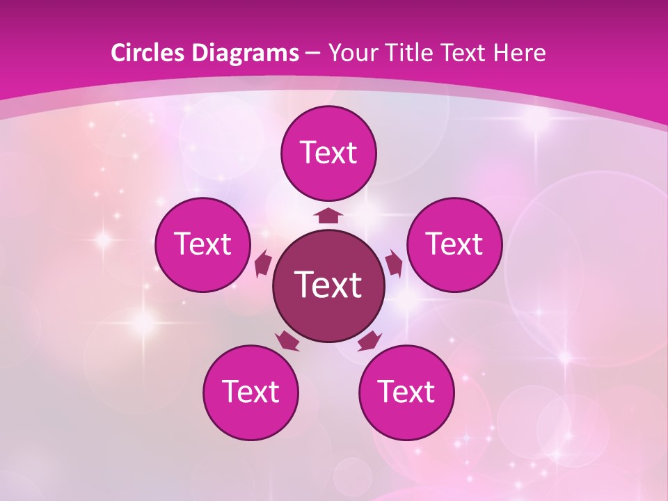 Beautiful Pattern Celebration PowerPoint Template