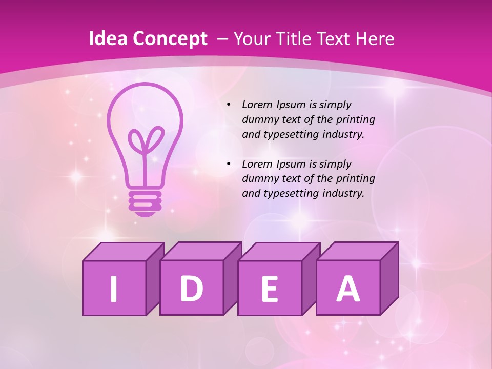 Beautiful Pattern Celebration PowerPoint Template