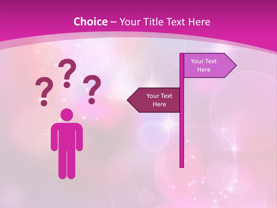 Beautiful Pattern Celebration PowerPoint Template