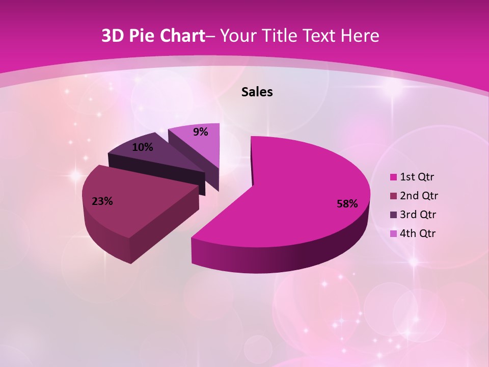 Beautiful Pattern Celebration PowerPoint Template