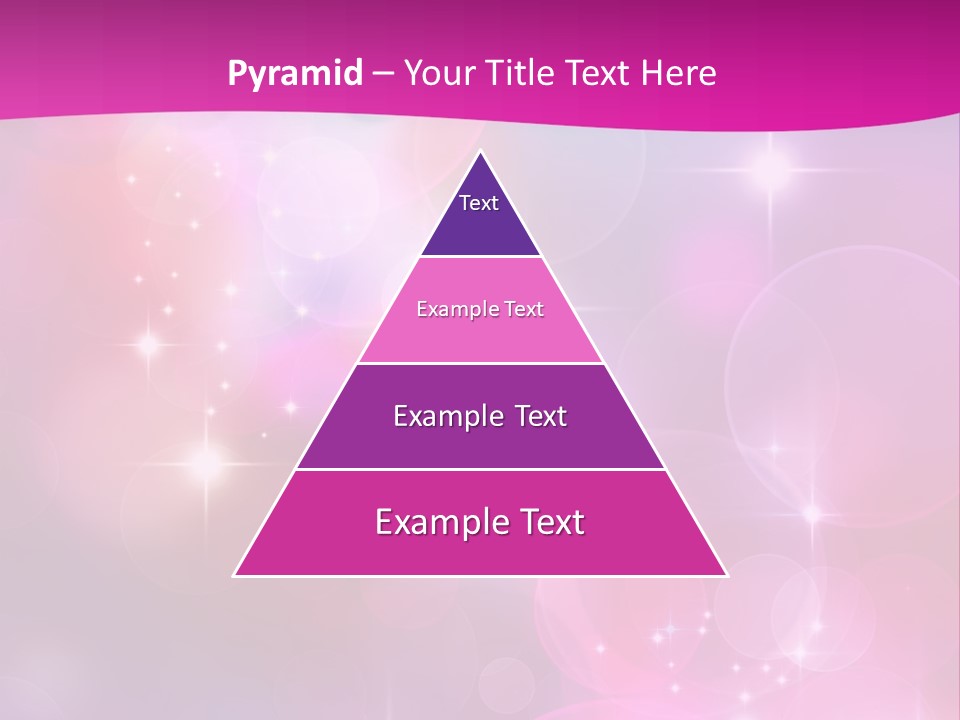 Abstract Sparkle Illustration PowerPoint Template