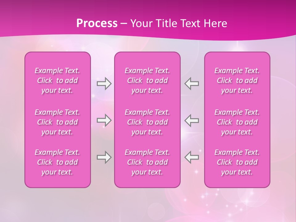Abstract Sparkle Illustration PowerPoint Template