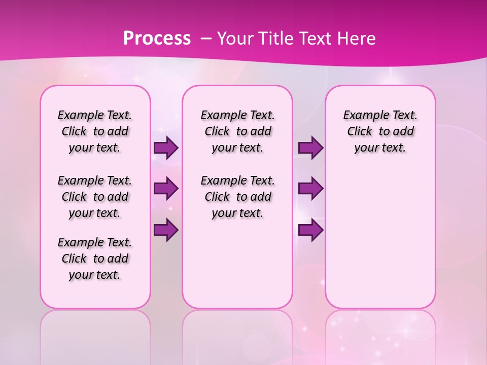 Abstract Sparkle Illustration PowerPoint Template