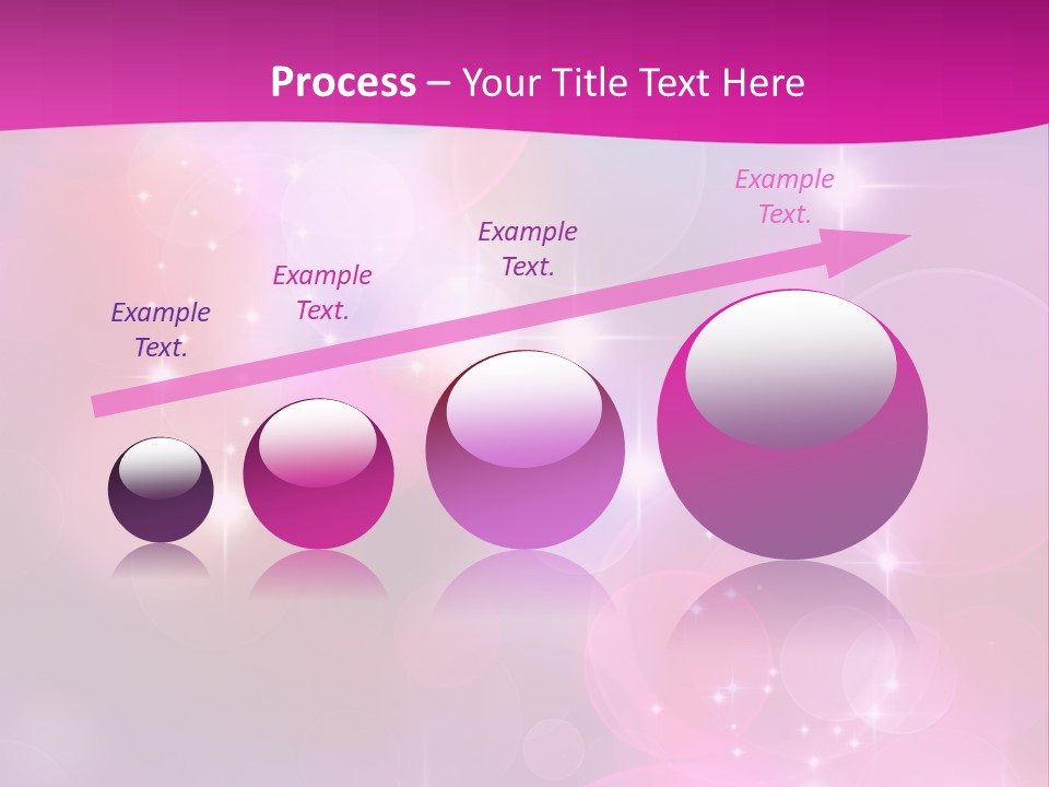 Abstract Sparkle Illustration PowerPoint Template