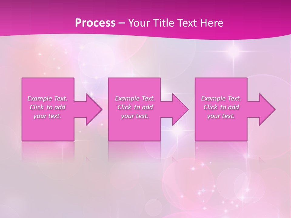 Abstract Sparkle Illustration PowerPoint Template