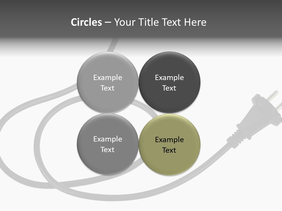 Line Supply Background PowerPoint Template