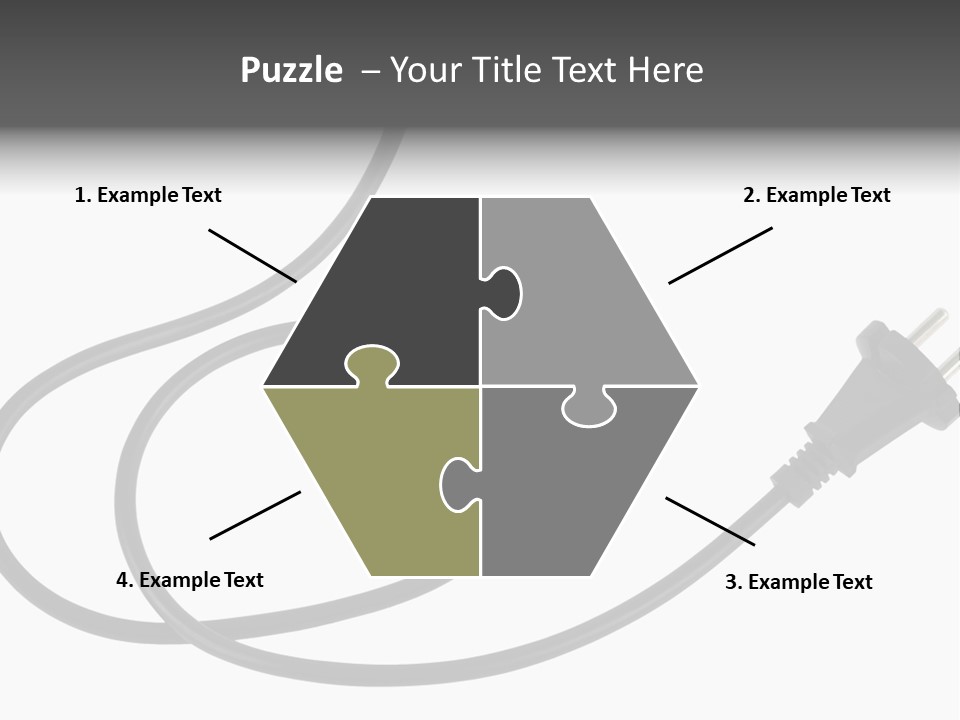 Line Supply Background PowerPoint Template