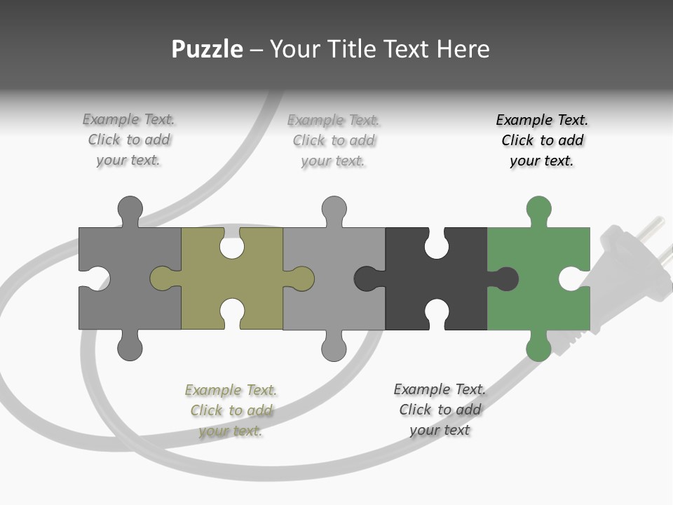 Line Supply Background PowerPoint Template