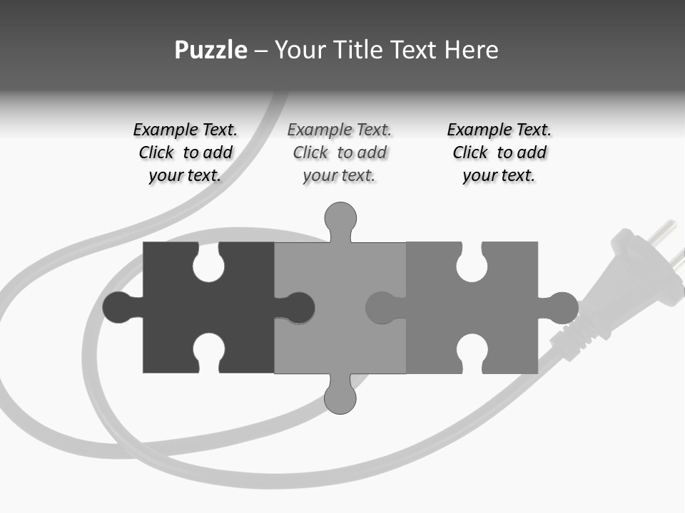 Line Supply Background PowerPoint Template