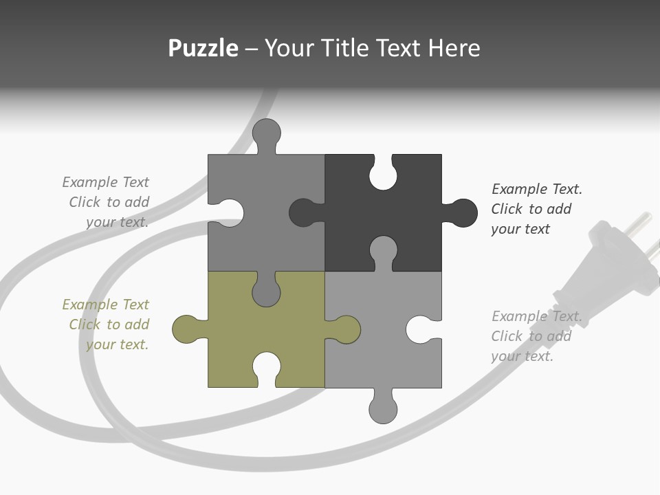 Line Supply Background PowerPoint Template