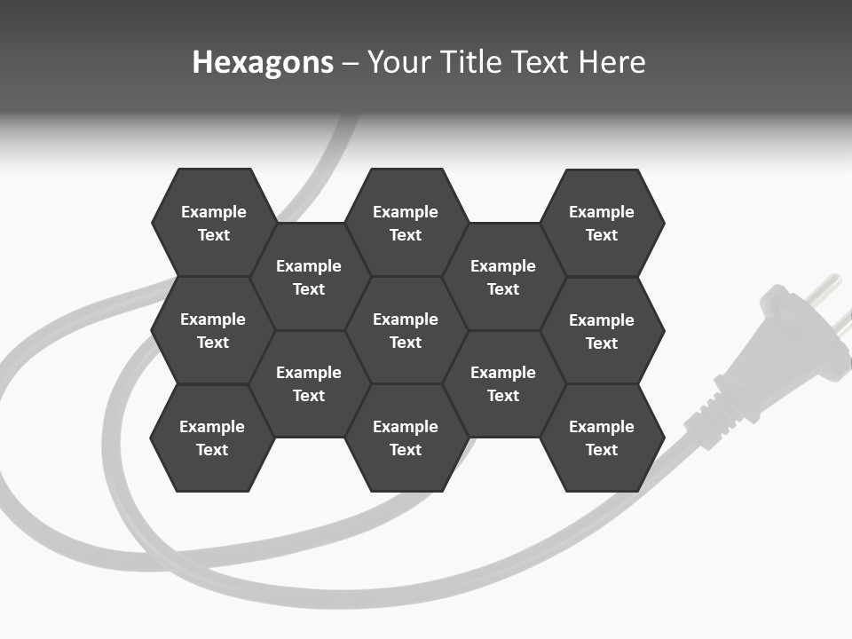 Line Supply Background PowerPoint Template