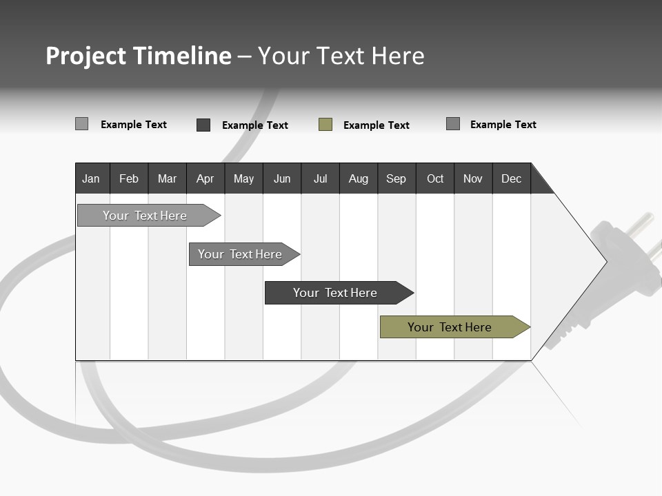 Line Supply Background PowerPoint Template