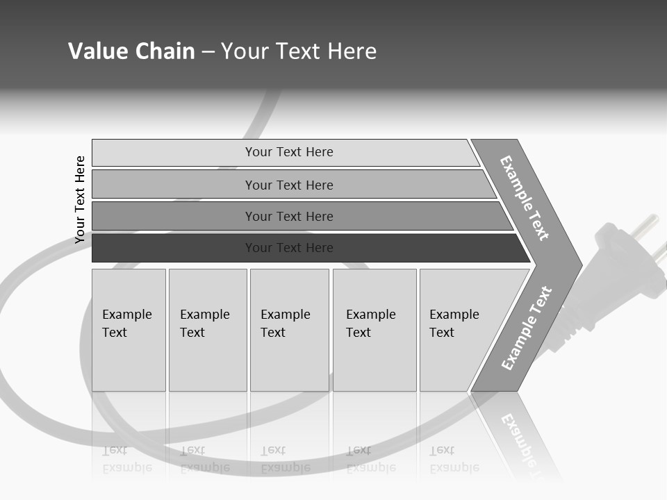 Line Supply Background PowerPoint Template