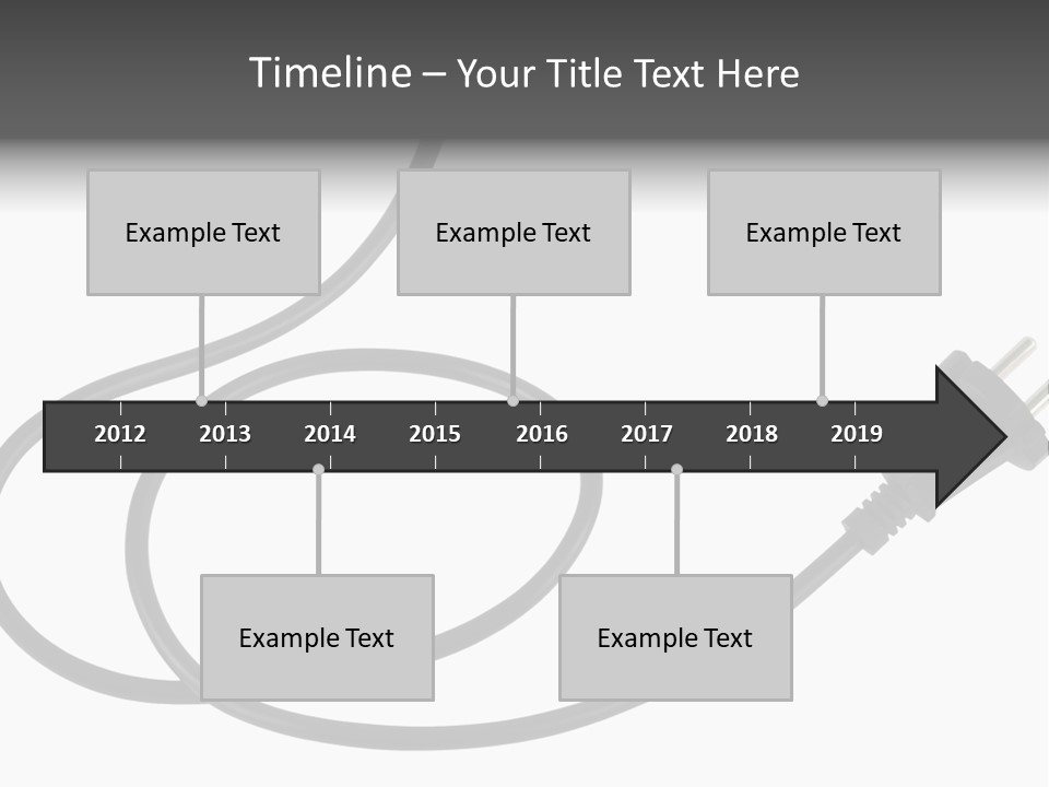 Line Supply Background PowerPoint Template