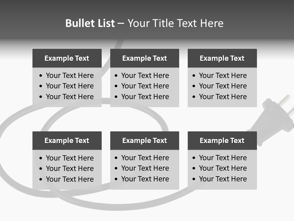 Line Supply Background PowerPoint Template
