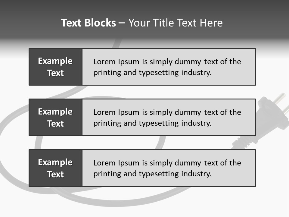 Line Supply Background PowerPoint Template