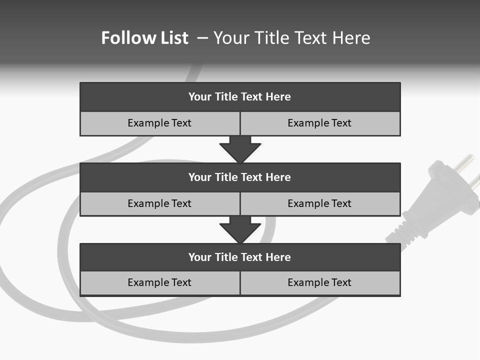 Line Supply Background PowerPoint Template