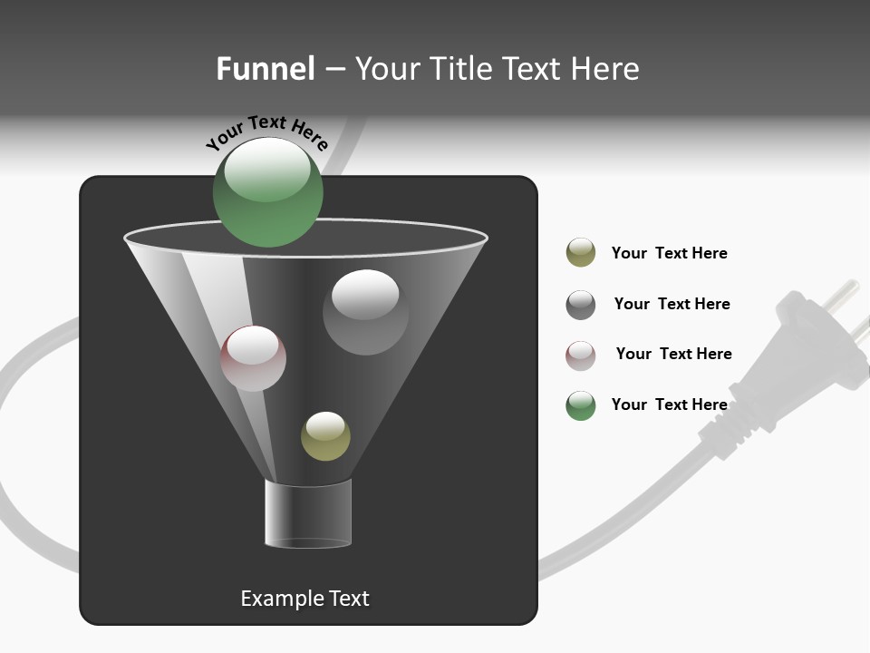 Line Supply Background PowerPoint Template