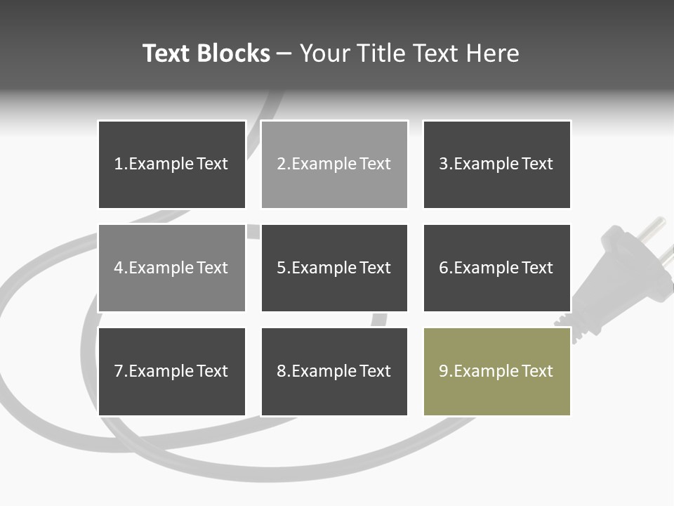 Line Supply Background PowerPoint Template