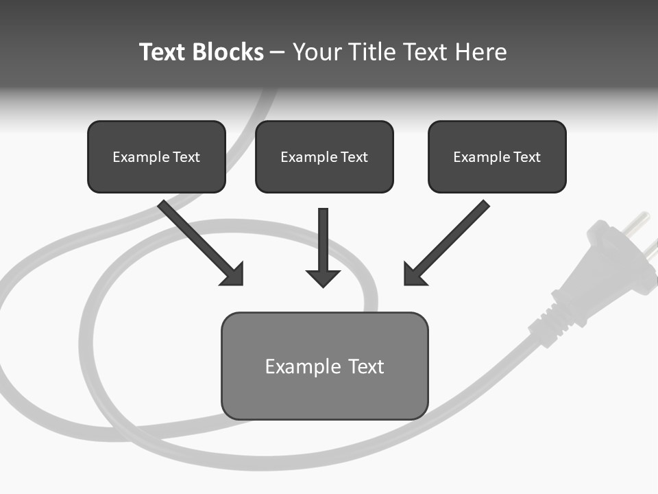 Line Supply Background PowerPoint Template