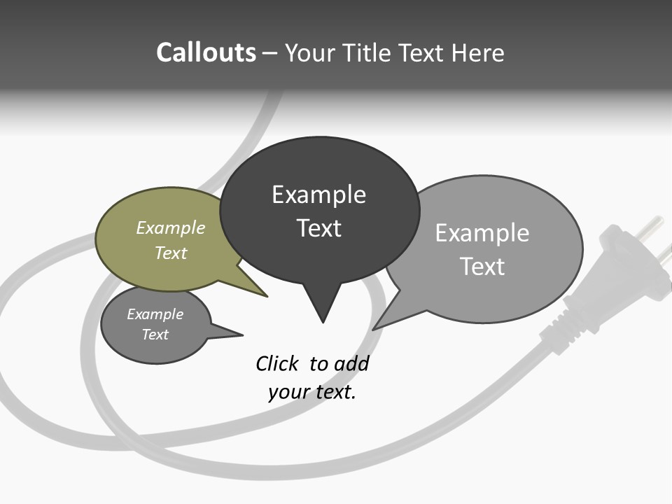 Line Supply Background PowerPoint Template
