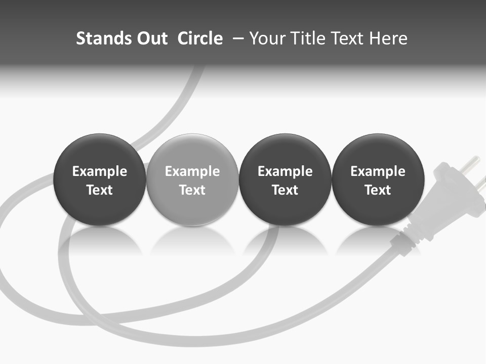 Line Supply Background PowerPoint Template