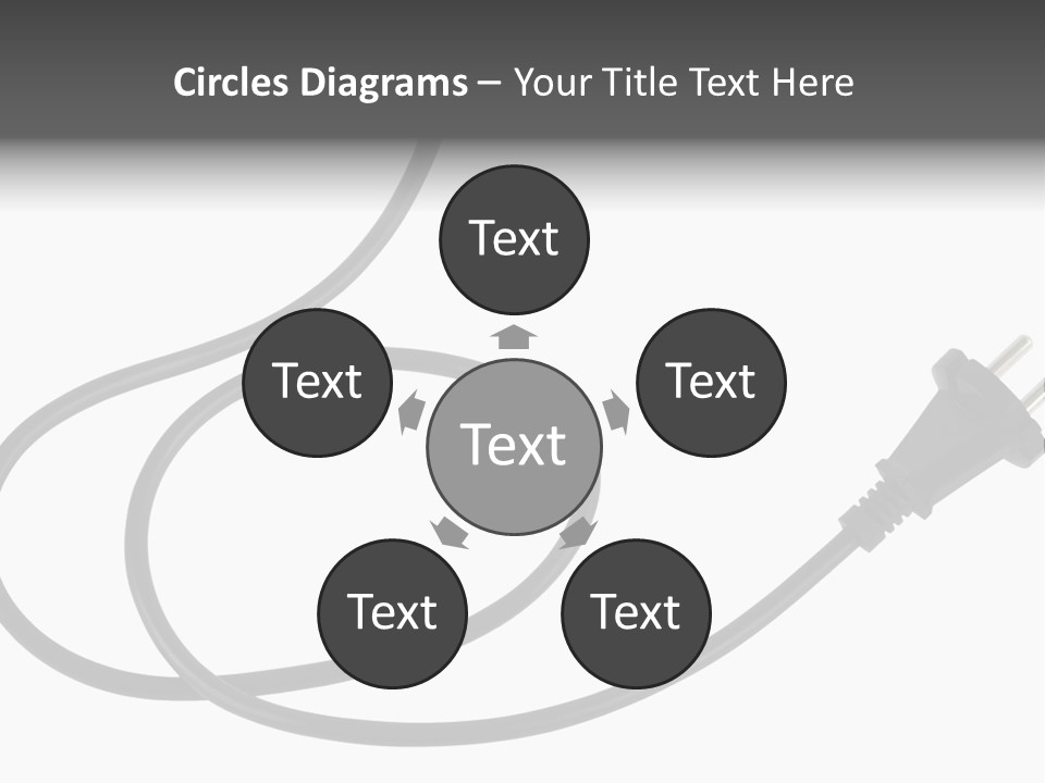 Line Supply Background PowerPoint Template