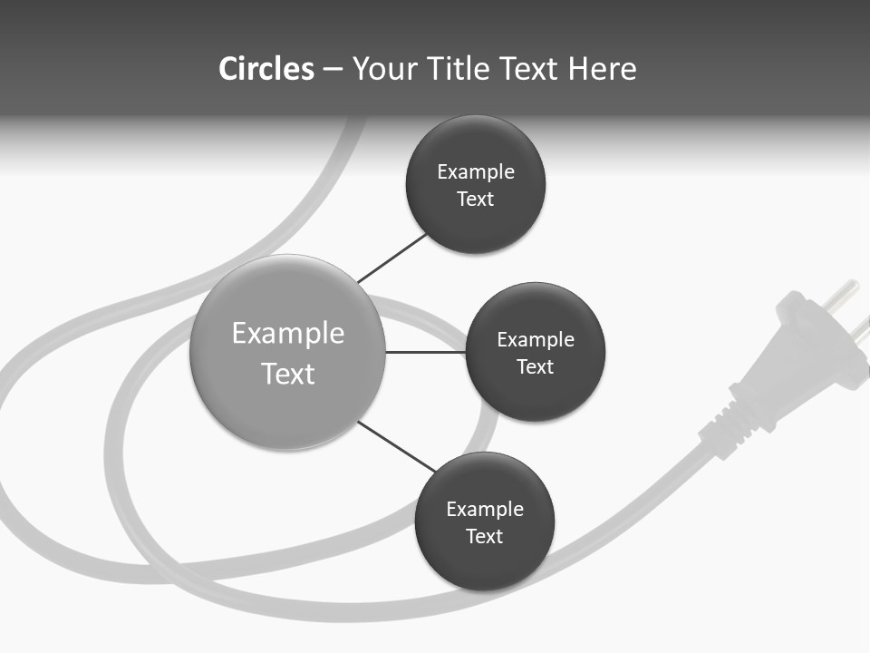 Line Supply Background PowerPoint Template
