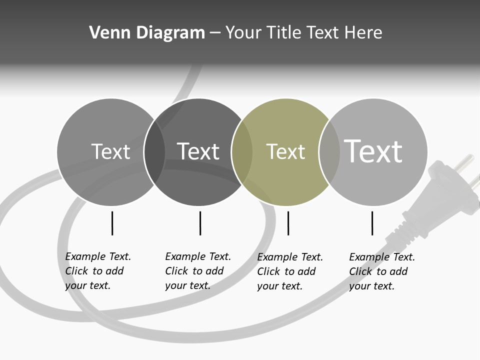 Line Supply Background PowerPoint Template