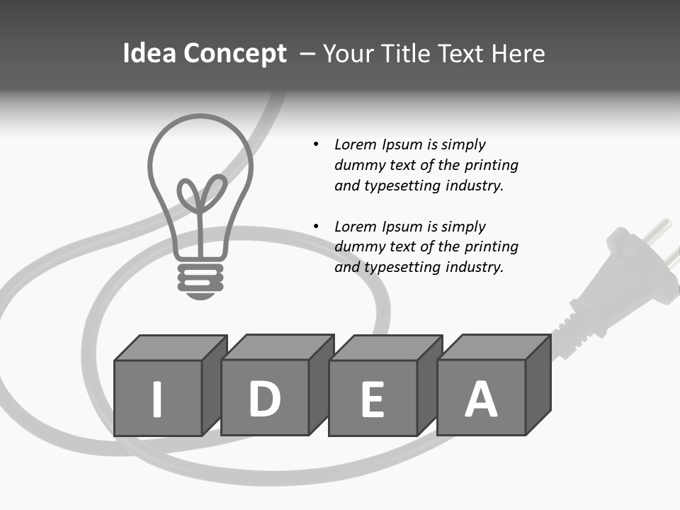 Line Supply Background PowerPoint Template